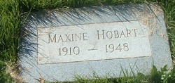 Maxine Agnes <I>Sennett</I> Hobart 