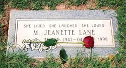 Mary Jeanette Lane 