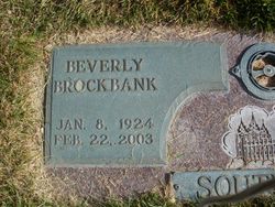 Beverly <I>Brockbank</I> Southwick 