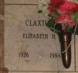 Elizabeth <I>Hall</I> Claxton 