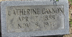 Catherine M. <I>Waters</I> Cannon 