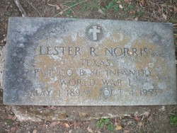 Pvt Lester R. Norris 