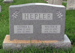 Esther E. <I>Sheaffer</I> Hepler 