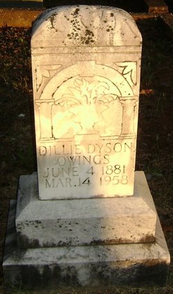 Dillie Eldora <I>Dyson</I> Owings 