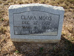 Clara V <I>Adcock</I> Moos 