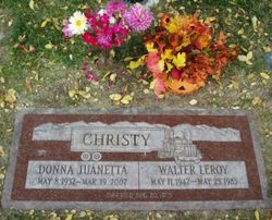 Donna Juanetta <I>Holliman</I> Christy 