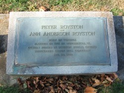 Ann <I>Anderson</I> Royston 