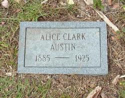 Alice Laurine <I>Clark</I> Austin 