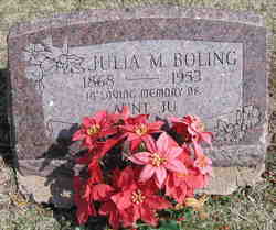 Julia Matilda <I>Davis</I> Boling 