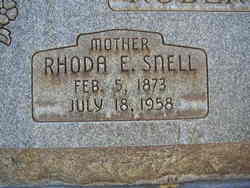 Rhoda Emily <I>Snell</I> Robertson 