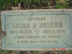 Laura Paulina <I>Bannister</I> Grimes 
