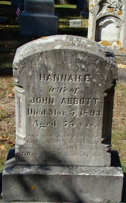 Hannah E. <I>Nutting</I> Abbott 