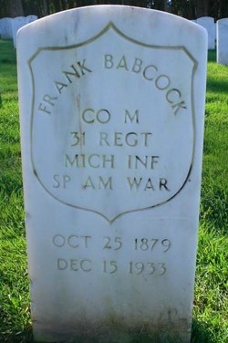 Pvt Frank Babcock 