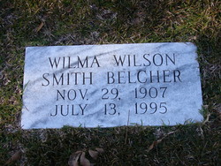Wilma <I>Wilson</I> Belcher 