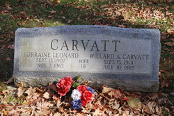 Lorraine <I>Leonard</I> Carvatt 