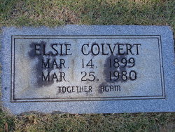 Elsie <I>Black</I> Colvert 