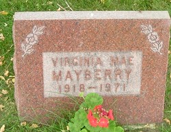 Virginia Mae <I>McMinn</I> Mayberry 