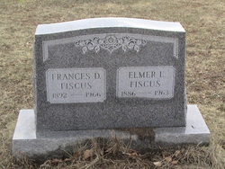 Frances D. “Fannie” <I>Lasher</I> Fiscus 