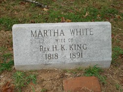 Martha White King 