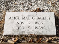 Alice Mae <I>Cain</I> Bailiff 