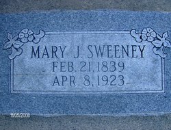Mary Jane <I>Edwards</I> Sweeney 