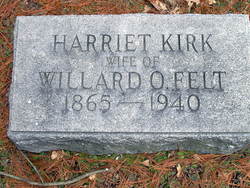Harriet <I>Kirk</I> Felt 