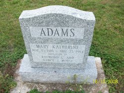 Mary Katherine <I>Morse</I> Adams 