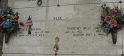 Dorothy Rose <I>Ekins</I> Fox 