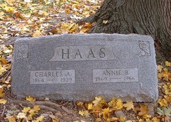 Annie B. <I>Neumyer</I> Haas 