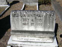 Georgia Whitman Riley 