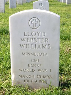 PO1 Lloyd Webster Williams 