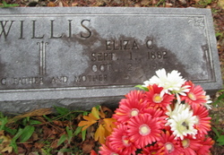 Eliza Caroline “Lizzie” <I>Adams</I> Willis 