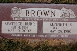 Beatrice <I>Burr</I> Brown 