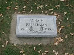 Anna Maria <I>Osterbuhr</I> Pefferman 