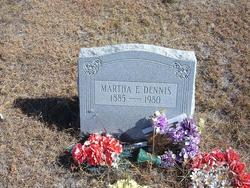 Martha Elizabeth <I>Moore</I> Dennis 