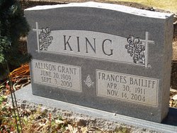 Allison <I>Grant</I> King 