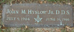 Dr John Morrison Hyslop Jr.