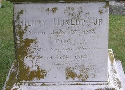 Pvt Henry Dunlop Jr.