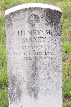 PVT Henry Madison Maxey 