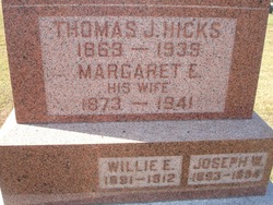 Margaret Ellen <I>Spencer</I> Hicks 