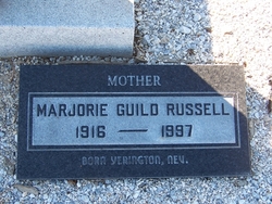 Mrs Marjorie Ann <I>Guild</I> Russell 