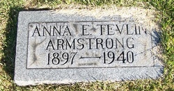 Anna E. <I>Tevlin</I> Armstrong 