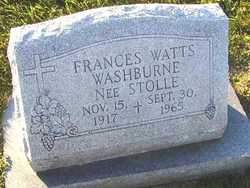 Frances Watts <I>Stolle</I> Washburne 