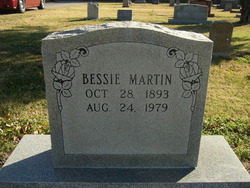 Vessie F “Bessie” <I>Creel</I> Martin 