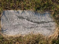 Margaret Ellen <I>Winter</I> Boyd 