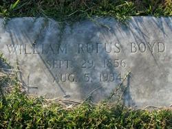 William Rufus Boyd Sr.