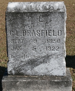 Elizabeth T “Bettie” <I>Massengale</I> Brasfield 