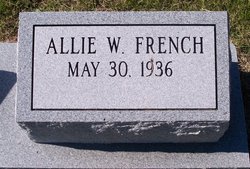 Allie <I>Westmoreland</I> French 