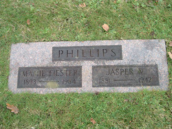 Mamie Esther <I>Fiester</I> Phillips 
