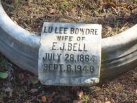 Lucy Lee <I>Bowdre</I> Bell 